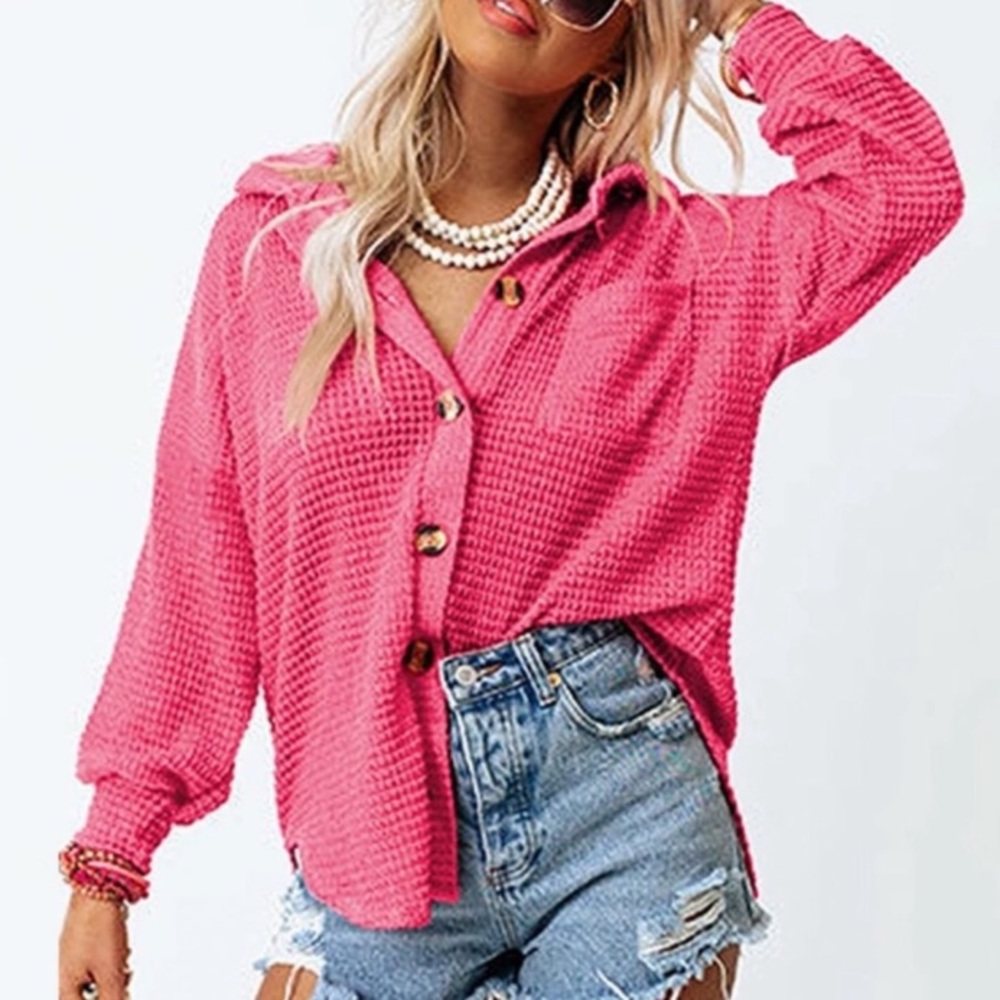 Cozy button down